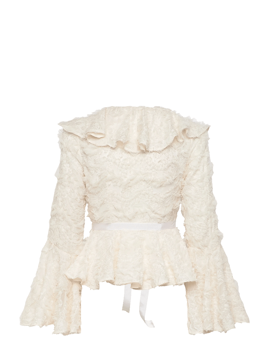 Ida Sjöstedt - DESIREE BLOUSE - langärmelige blusen - cream white - 2