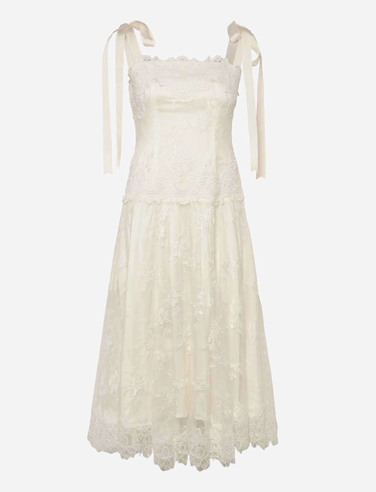 Ida Sjöstedt - BELLA DRESS - lace dresses - ivory - 1