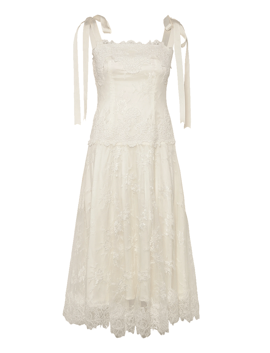 Ida Sjöstedt - BELLA DRESS - ferming - ivory - 1
