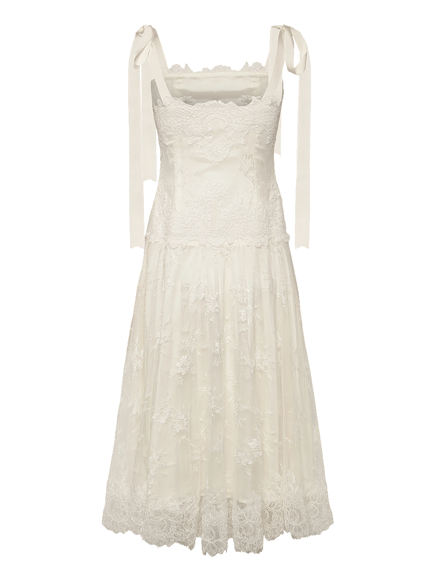 Ida Sjöstedt - BELLA DRESS - ferming - ivory - 2