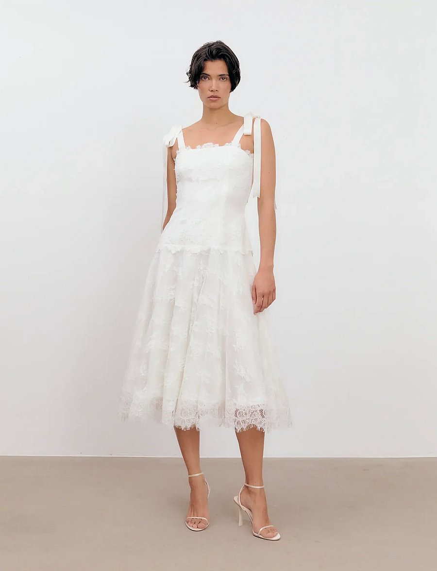 Ida Sjöstedt - BELLA DRESS - ferming - ivory - 0