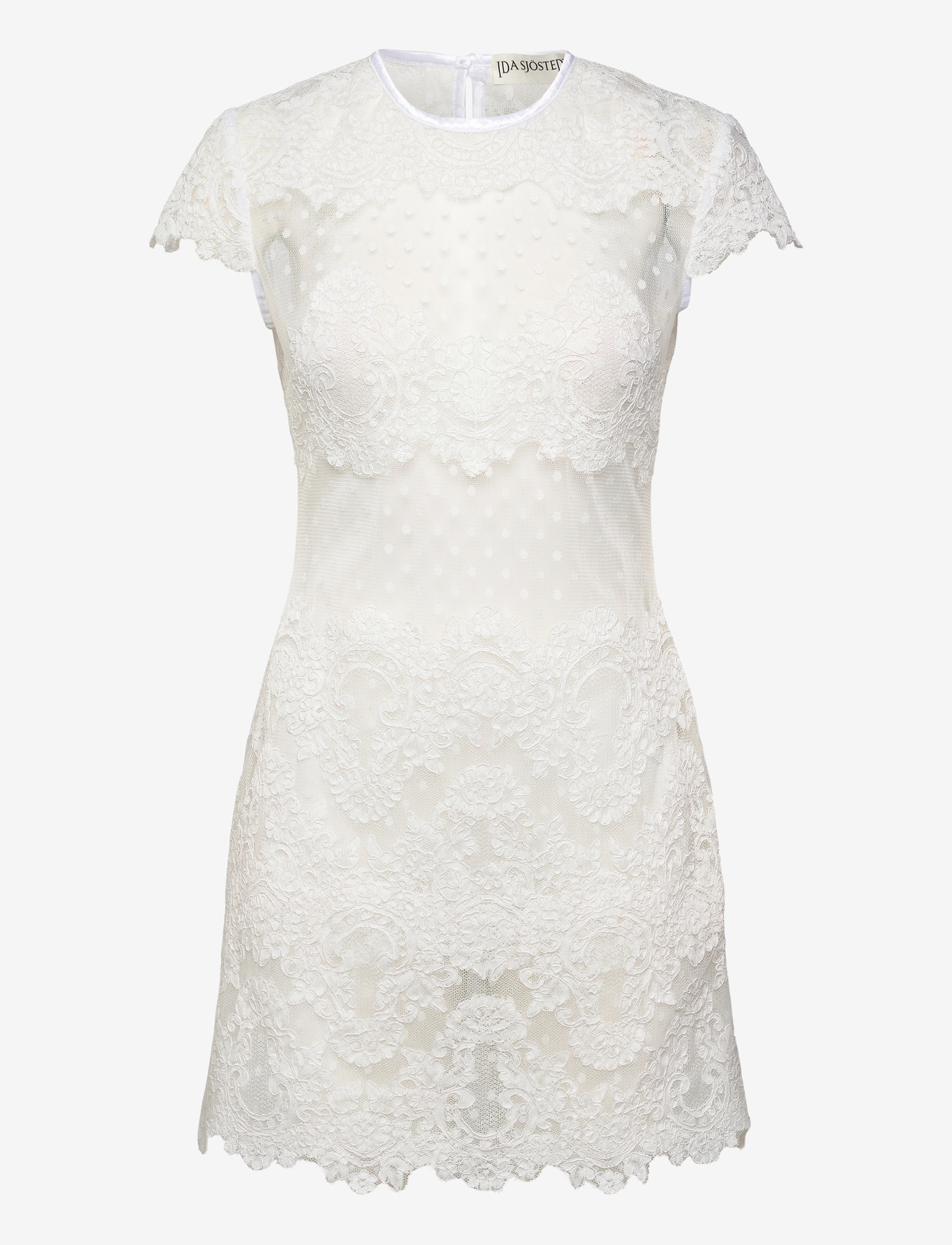 Ida Sjöstedt - MEENA DRESS - pitskleidid - ivory - 1