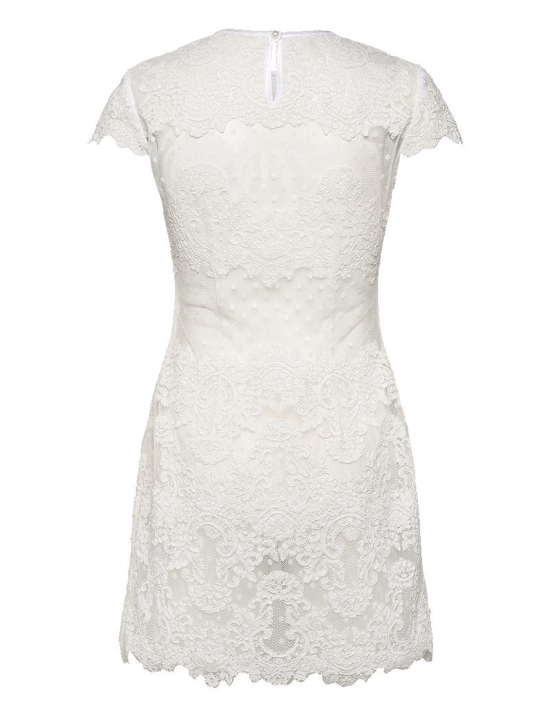 Ida Sjöstedt - MEENA DRESS - spetsklänningar - ivory - 2
