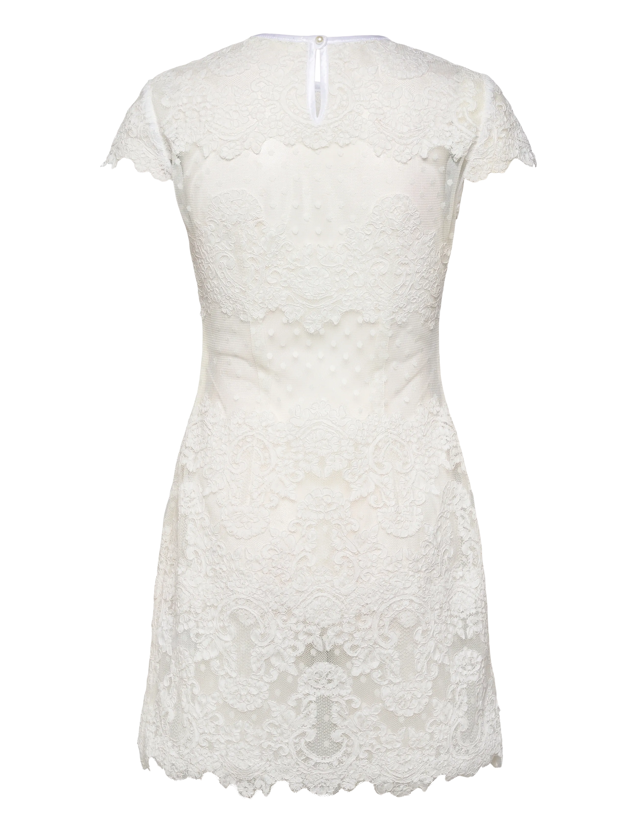 Ida Sjöstedt - MEENA DRESS - blondekjoler - ivory - 2