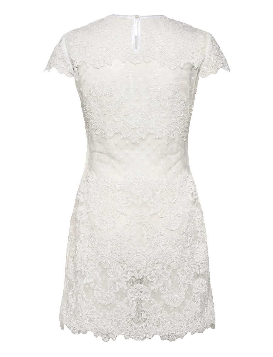 Ida Sjöstedt - MEENA DRESS - blondekjoler - ivory - 2