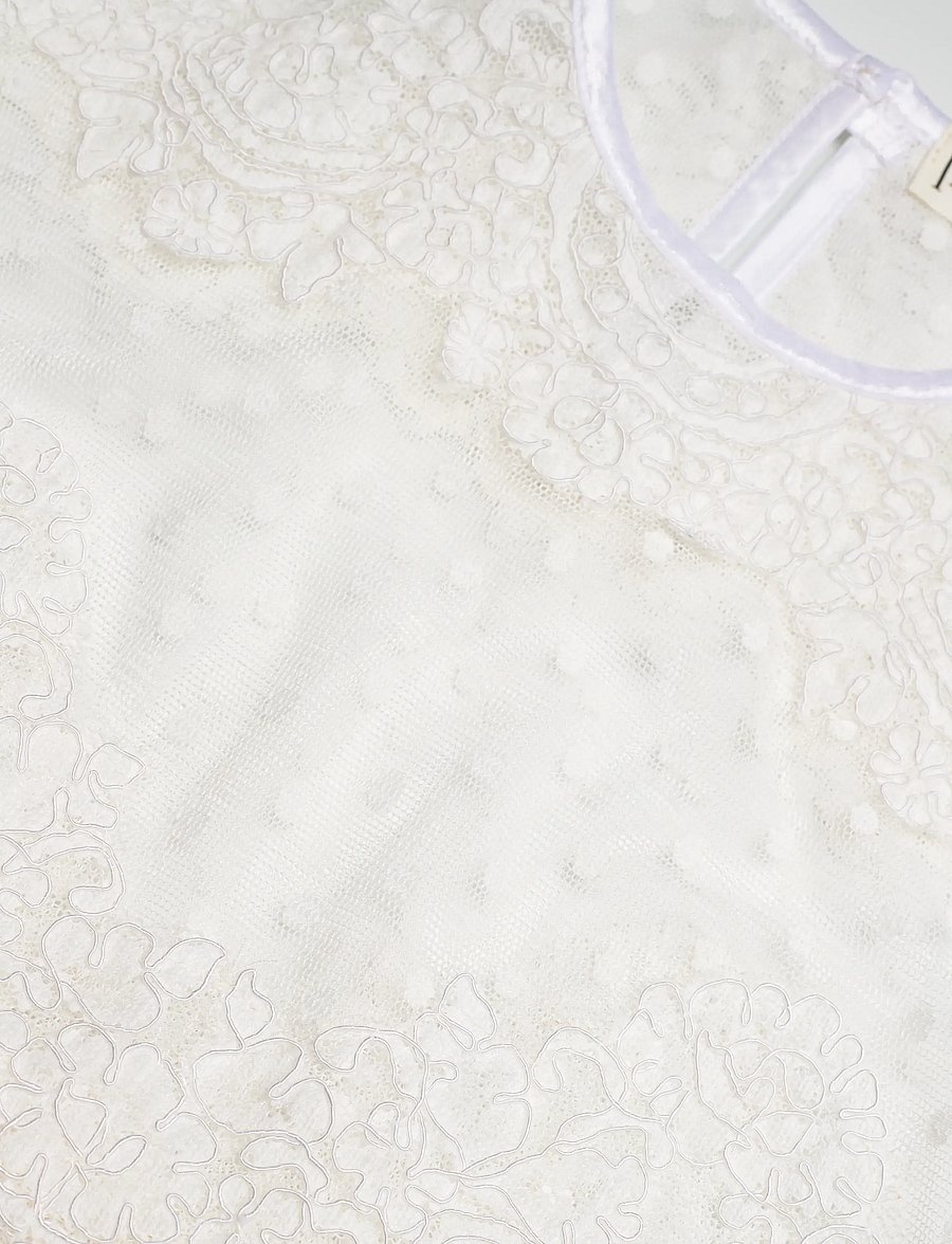 Ida Sjöstedt - MEENA DRESS - blondekjoler - ivory - 3
