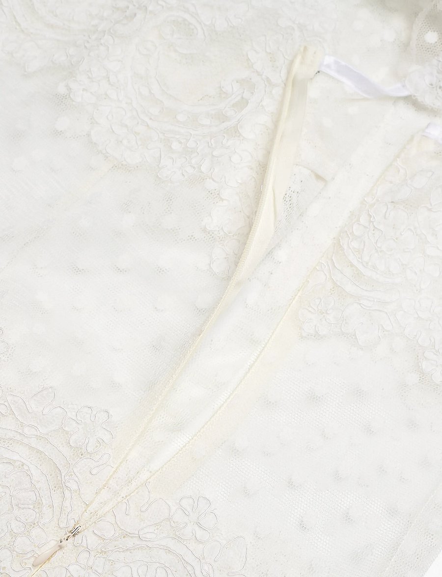 Ida Sjöstedt - MEENA DRESS - blondekjoler - ivory - 4