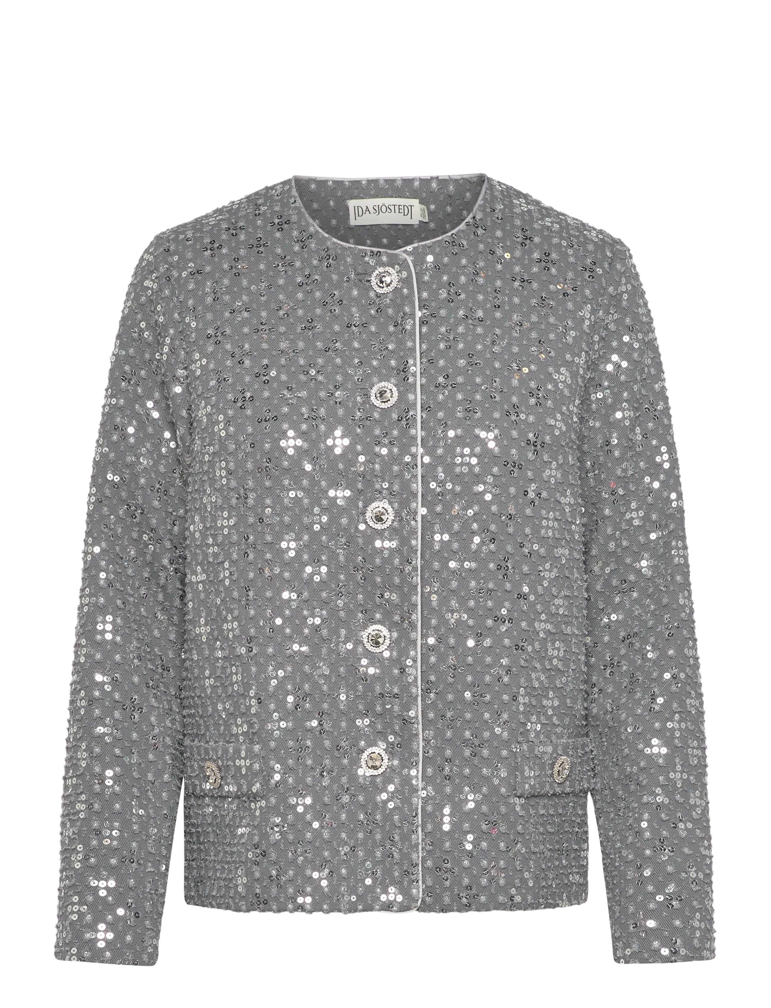 Ida Sjöstedt ROSIE JACKET - Ida Sjöstedt - WASHED LIGHT GREY / grey