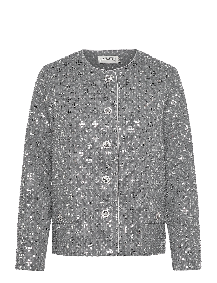 Ida Sjöstedt - ROSIE JACKET - lette jakker - washed light grey - 1