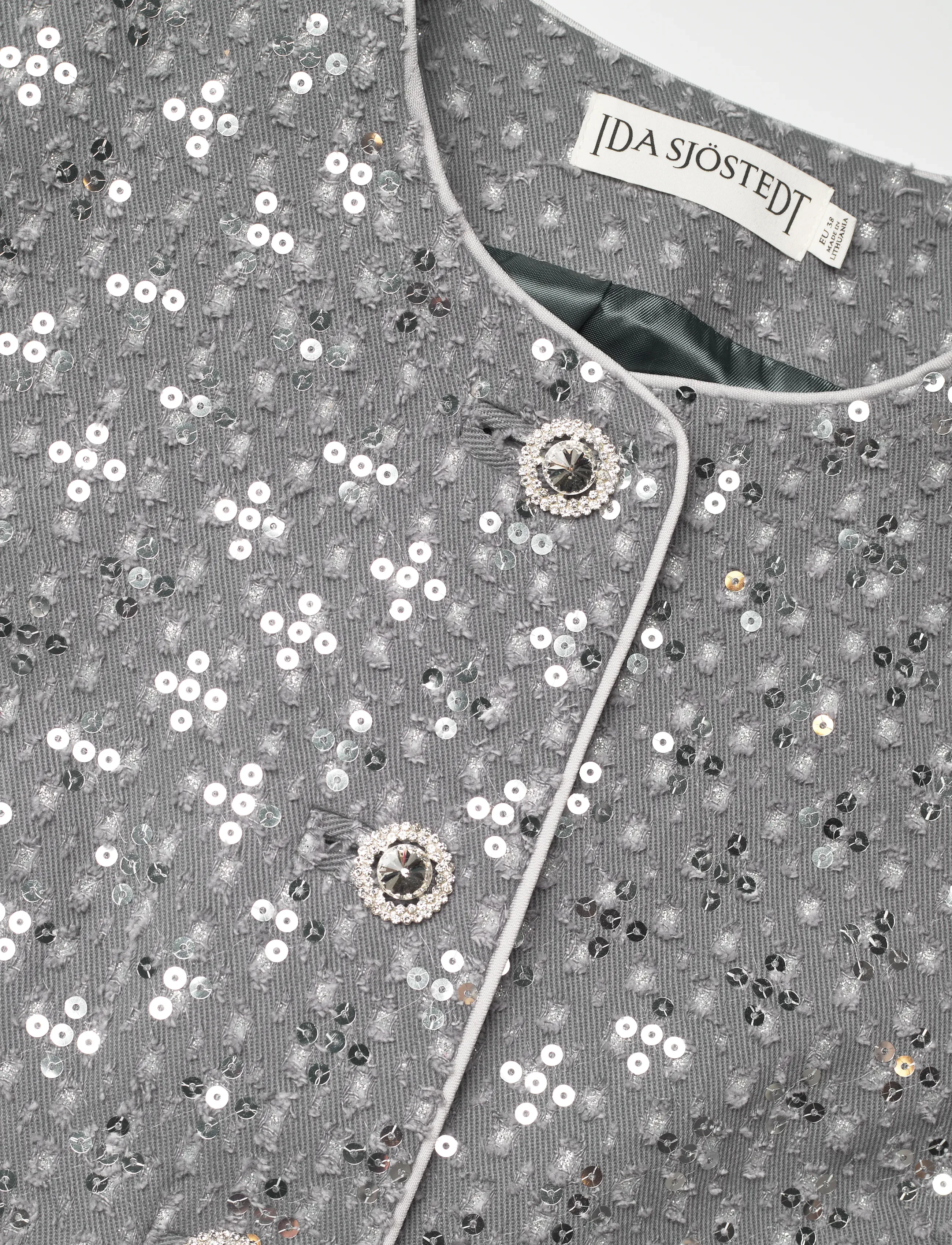 Ida Sjöstedt - ROSIE JACKET - kerged jakid - washed light grey - 3