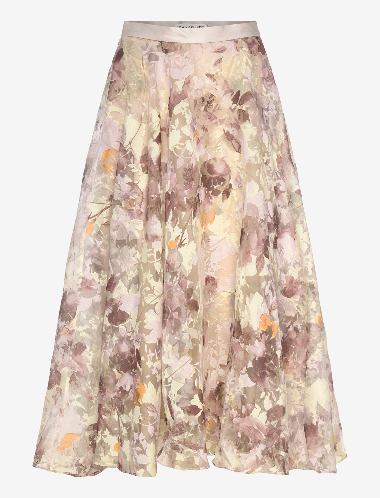Ida Sjöstedt - ISTGARDENIA SKIRT - maxi skirts - vintage rose - 1