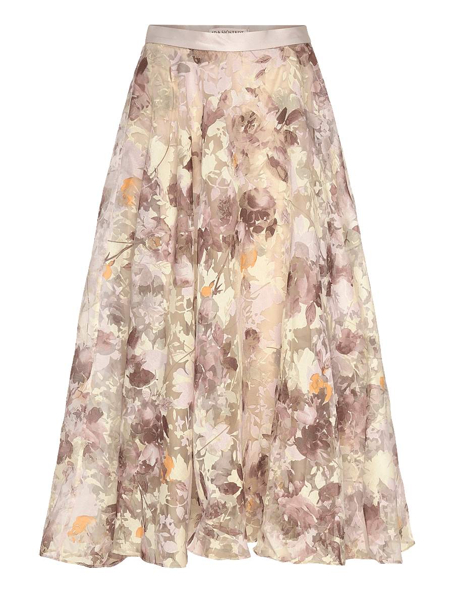 Ida Sjöstedt - ISTGARDENIA SKIRT - maksiseelikud - vintage rose - 1