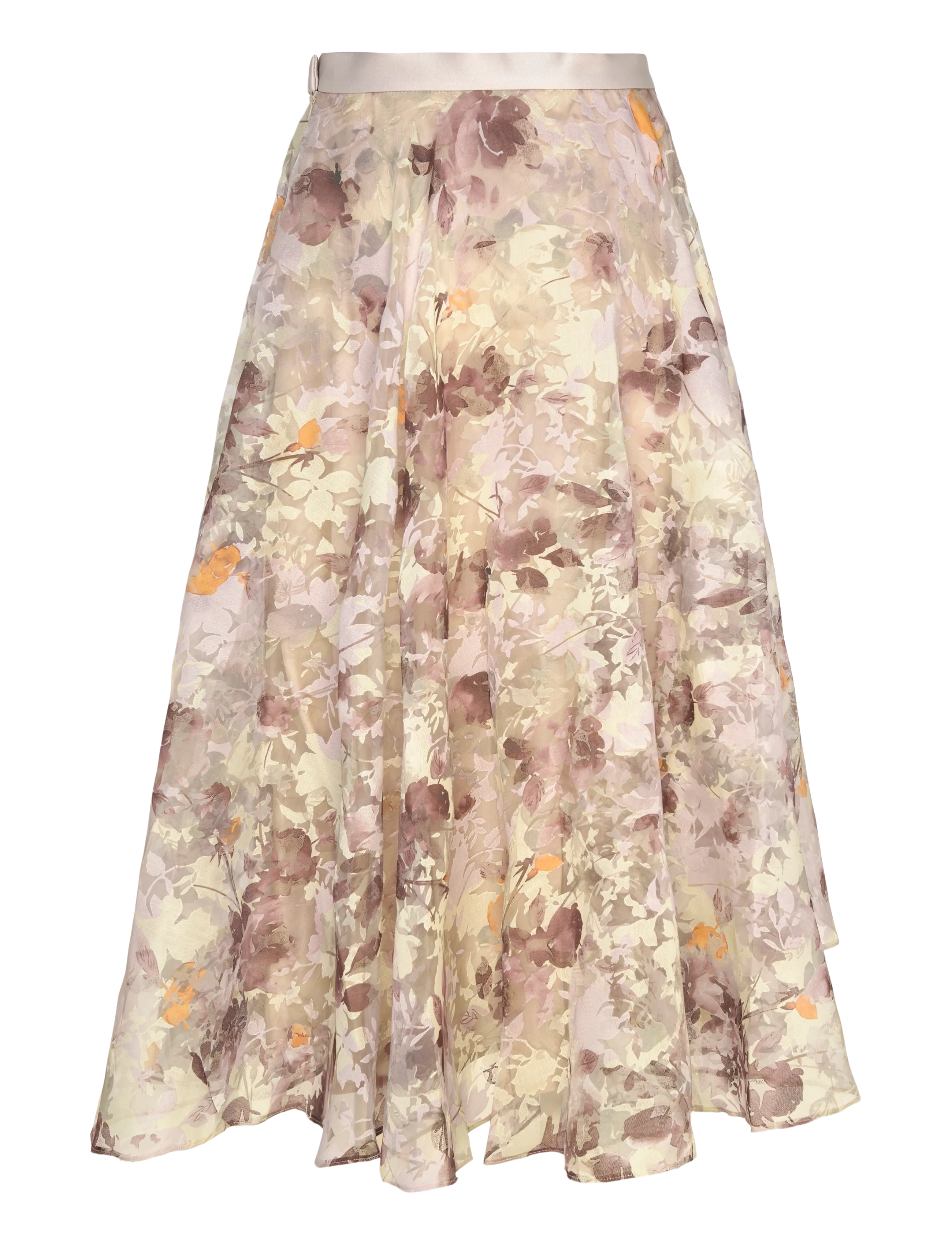 Ida Sjöstedt - ISTGARDENIA SKIRT - maksiseelikud - vintage rose - 2