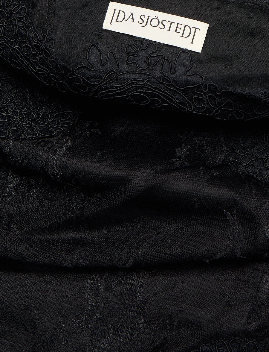 Ida Sjöstedt - MIRA TOP - Ärmellose tops - black - 3