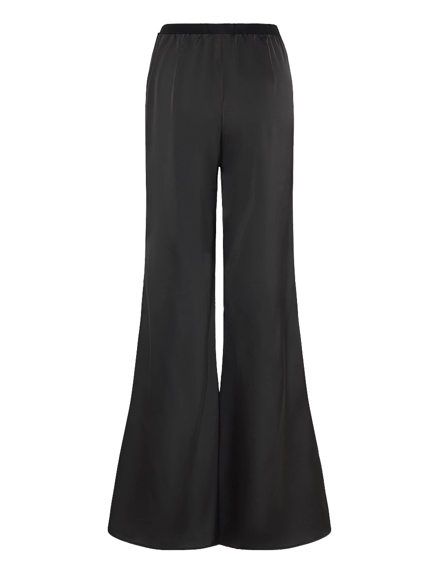 Ida Sjöstedt - MIRREN TROUSERS - utsvängda byxor - black - 2