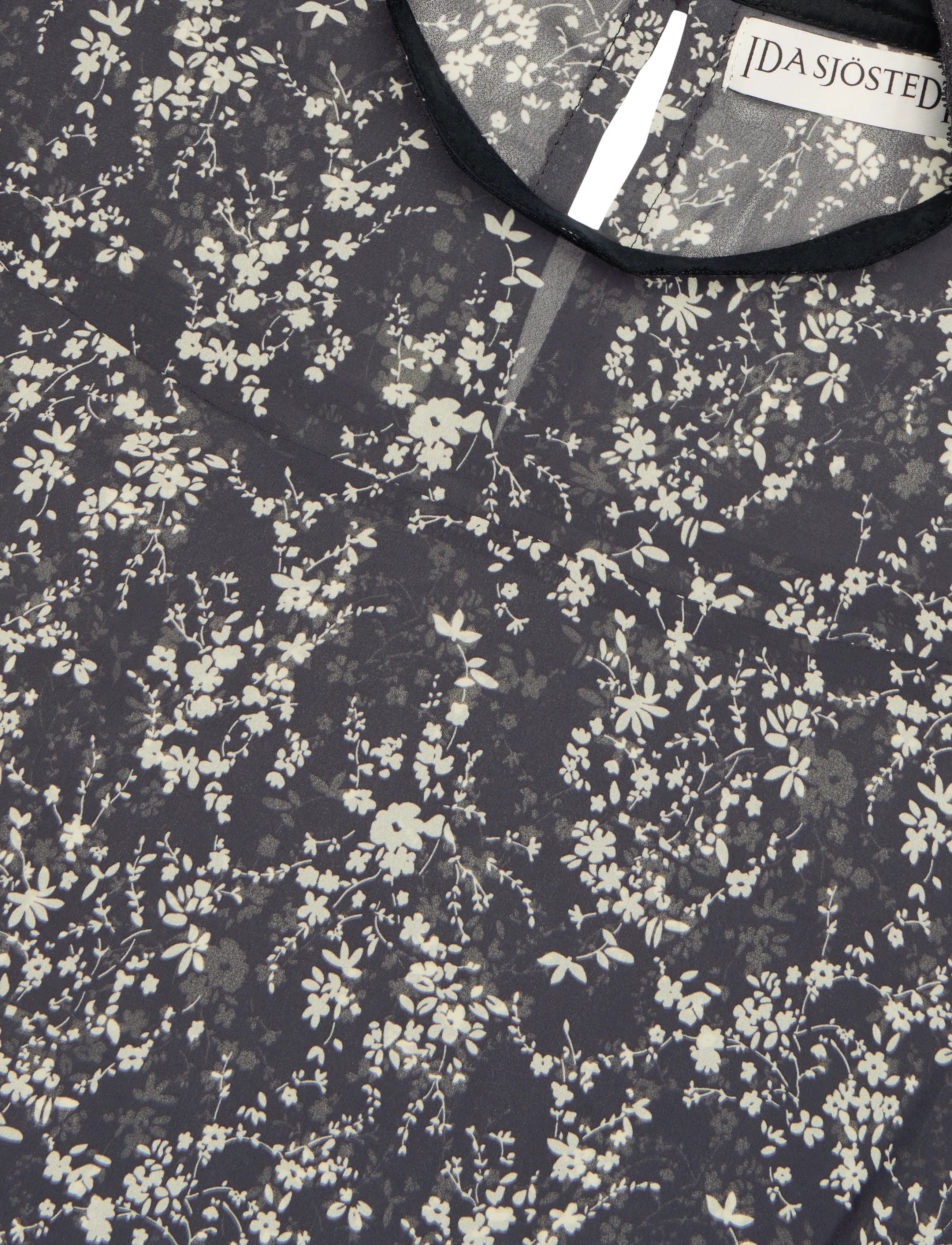 Ida Sjöstedt - HURRICANE BLOUSE - black floral - 3