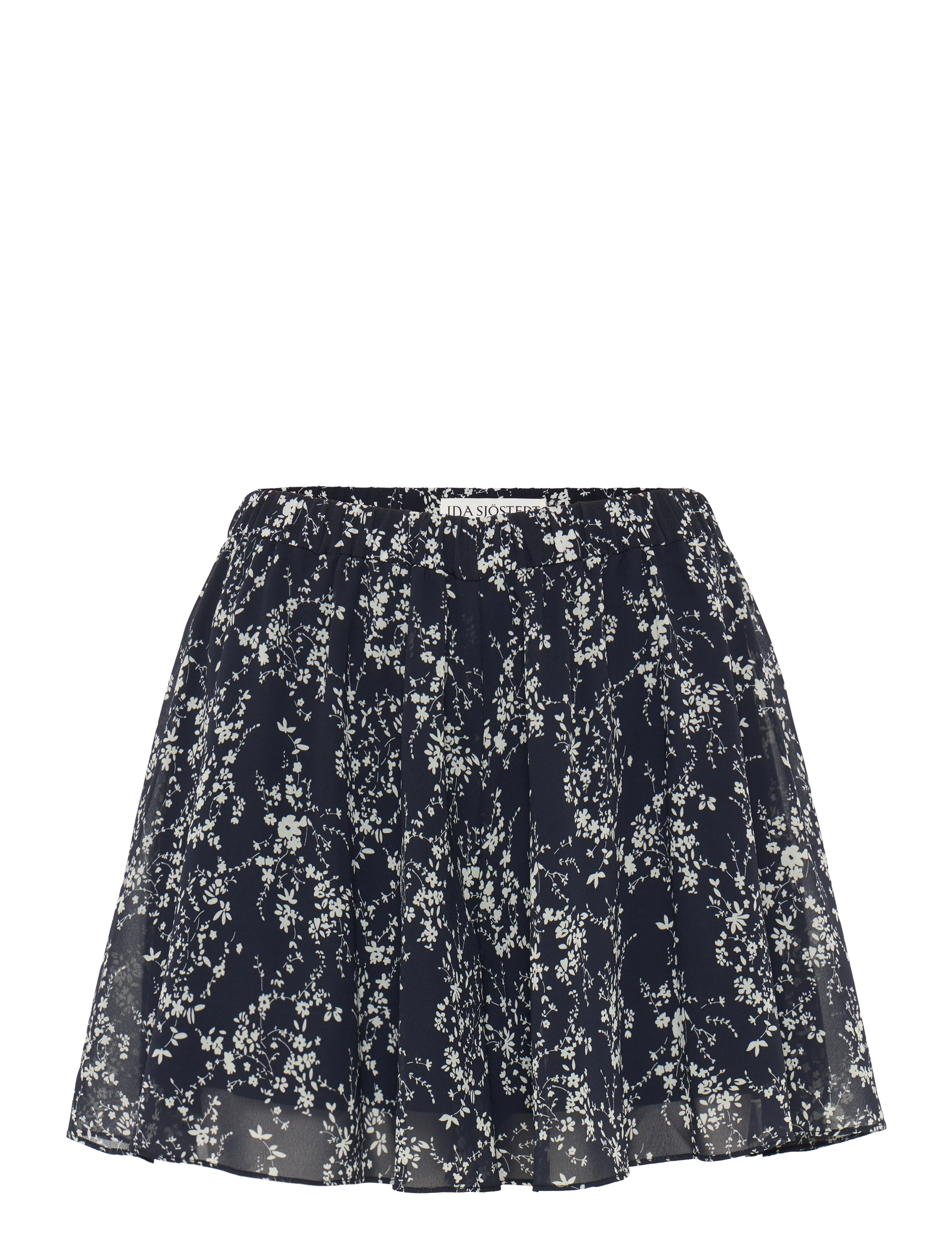 Ida Sjöstedt CORINNE SHORTS - Rootsi kaubamärgid - BLACK FLORAL / black