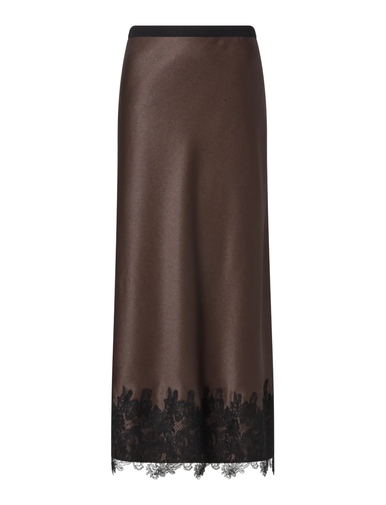 Ida Sjöstedt ANA SKIRT - Riided - DARK BROWN / brown