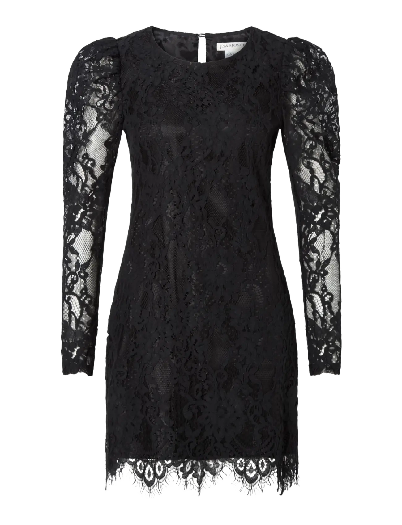 Ida Sjöstedt - KAIA DRESS - blondekjoler - black lace - 1