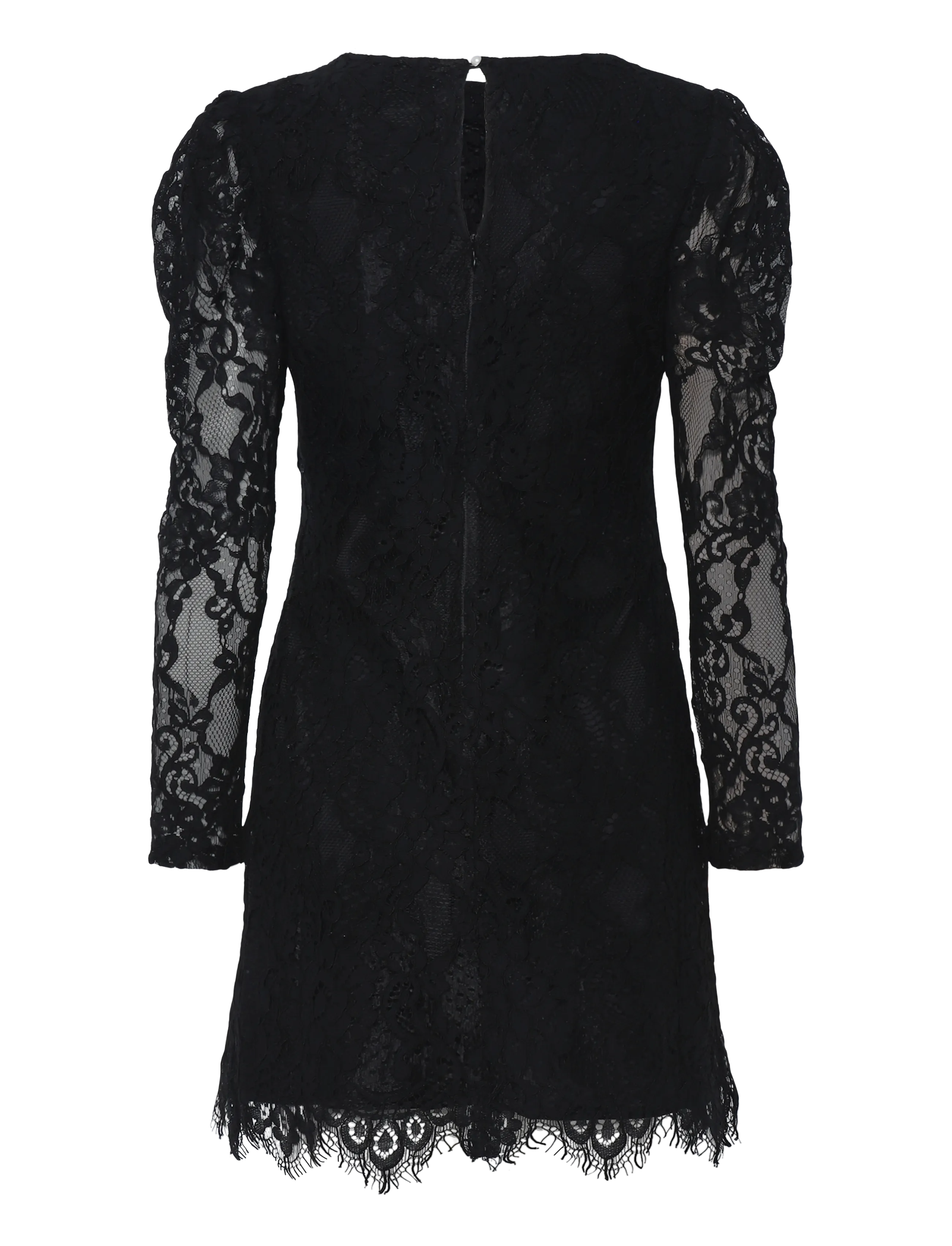 Ida Sjöstedt - KAIA DRESS - spetsklänningar - black lace - 2