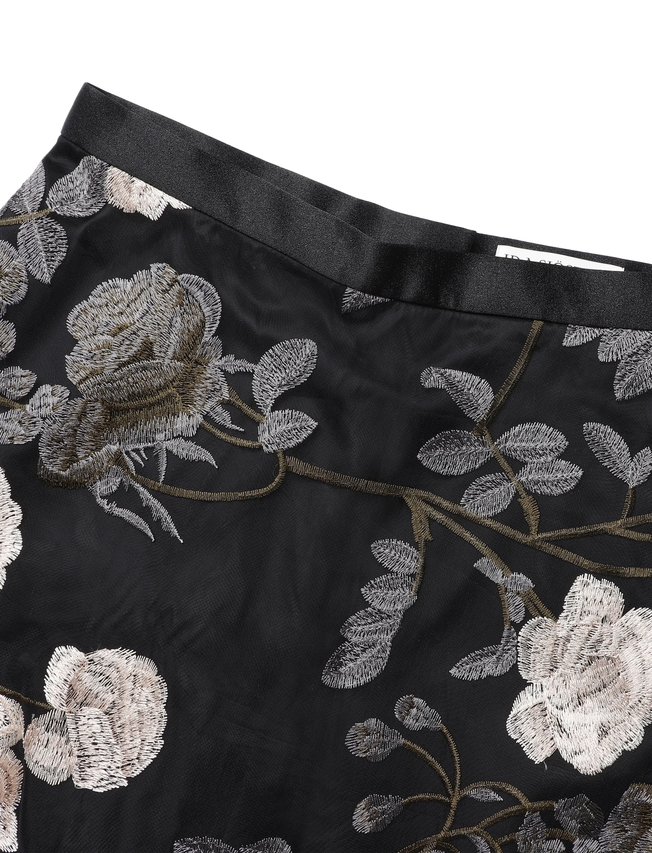 Ida Sjöstedt - RAVEN SKIRT - midi kjolar - grey floral - 3