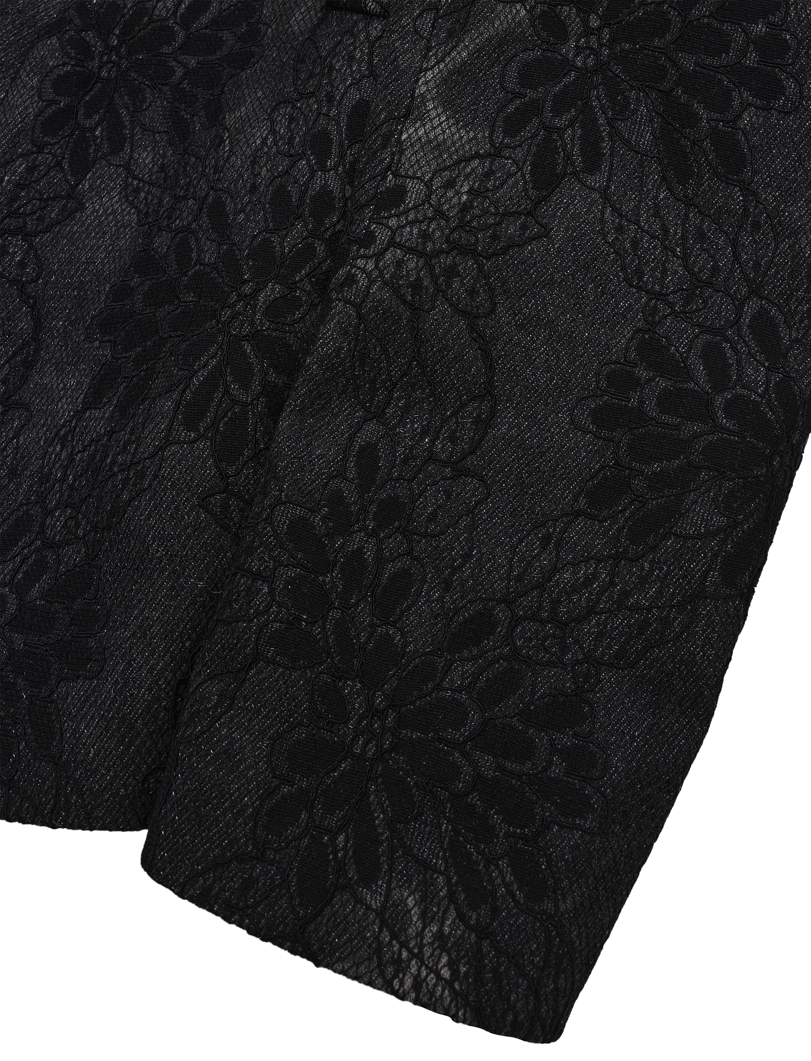 Ida Sjöstedt - FAYE JACKET - cropped-blazer - black tie dye - 4