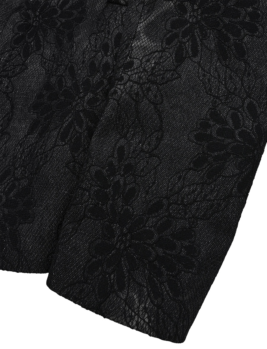 Ida Sjöstedt - FAYE JACKET - cropped-blazer - black tie dye - 4