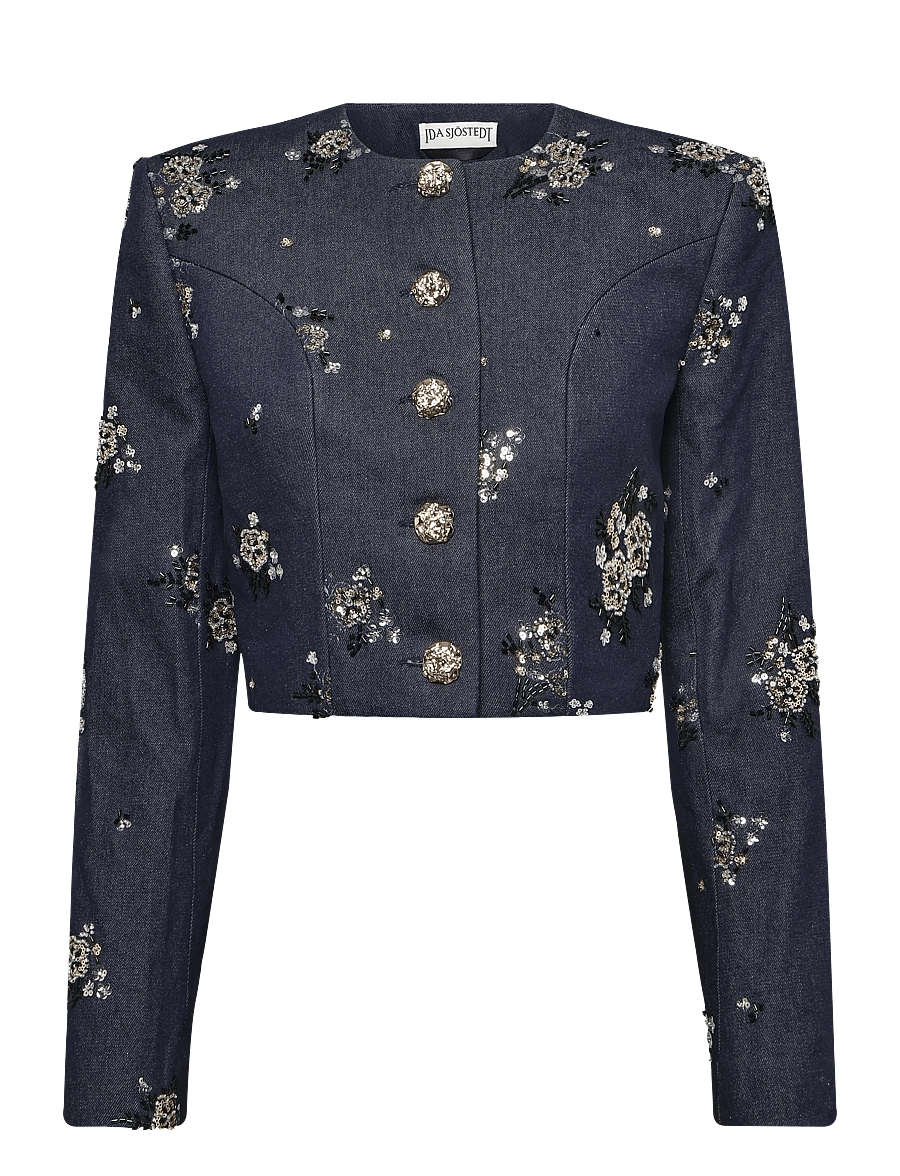 Ida Sjöstedt - FAYE JACKET - lühikesed pintsakud - dark blue - 1