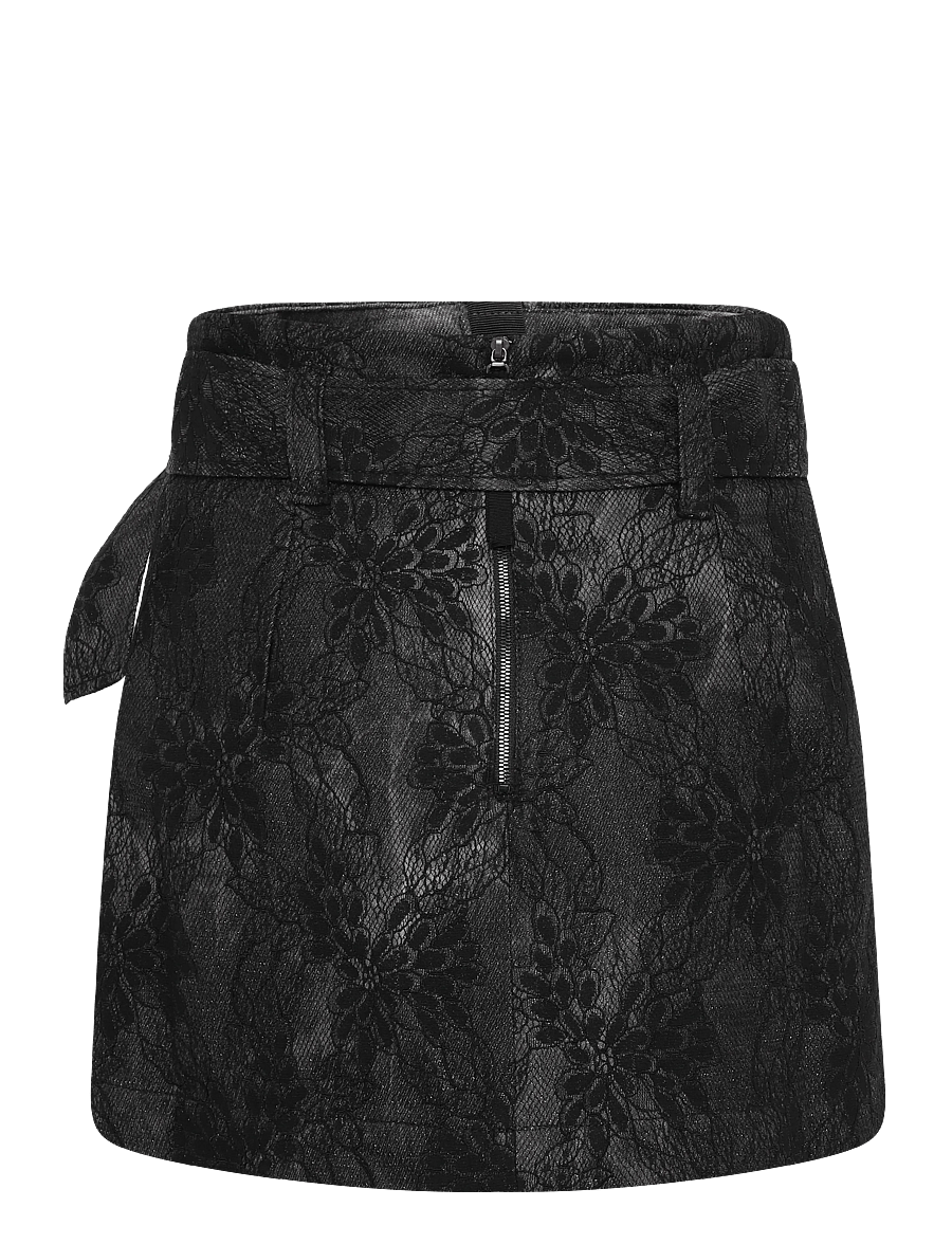 Ida Sjöstedt - VERONICA SKIRT - kurze röcke - black tie dye - 2