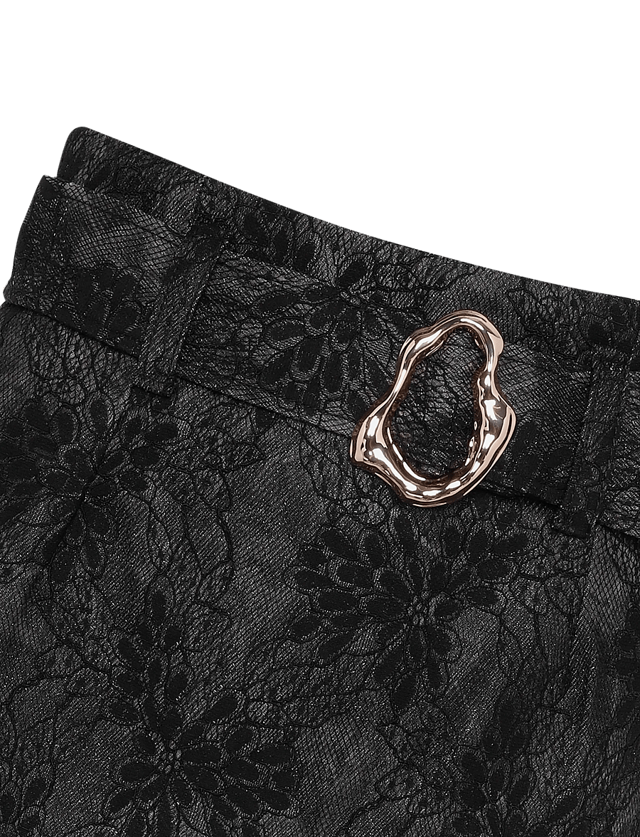 Ida Sjöstedt - VERONICA SKIRT - kurze röcke - black tie dye - 3