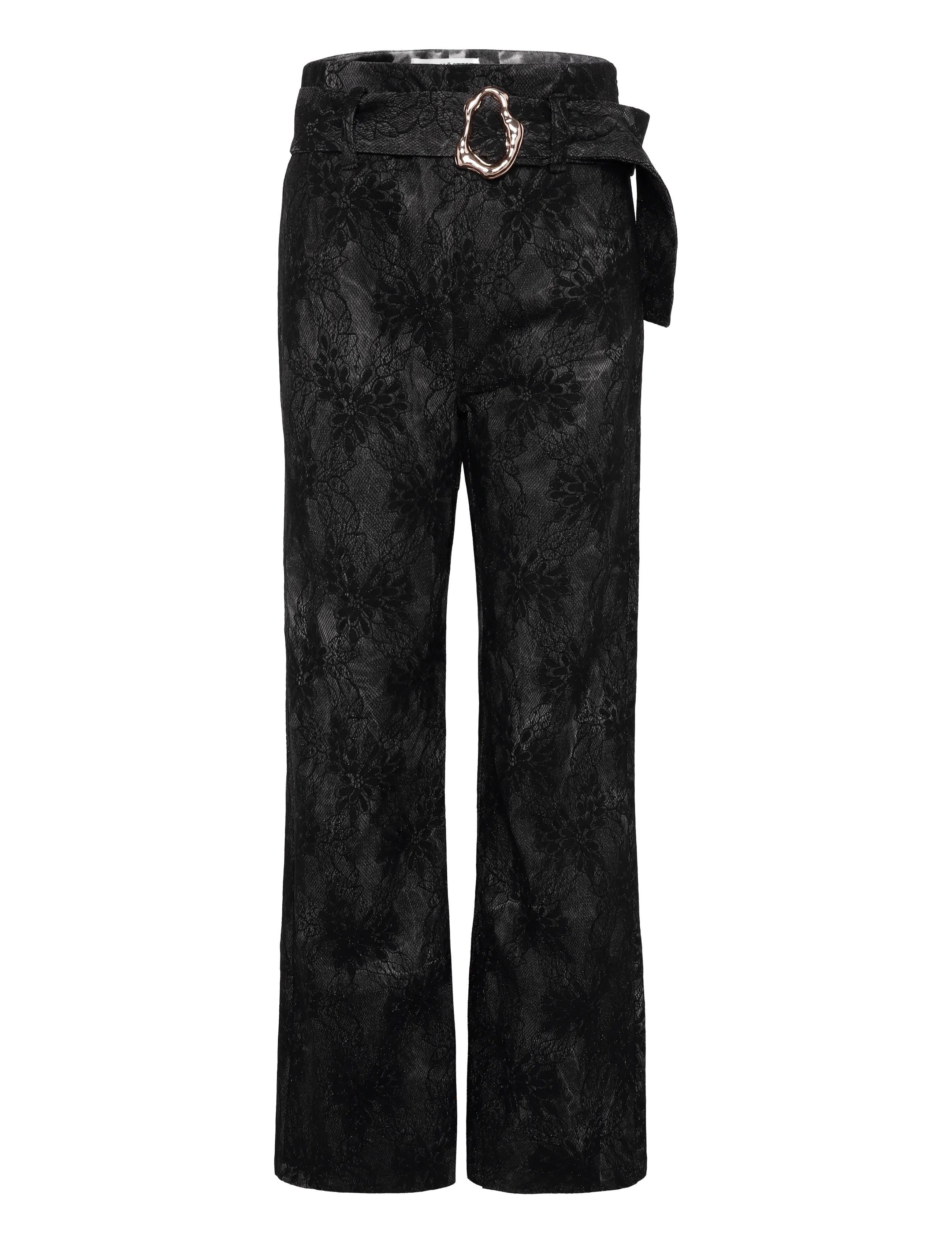 Ida Sjöstedt - SANDOVAL TROUSERS - hose mit geradem bein - black tie dye - 1