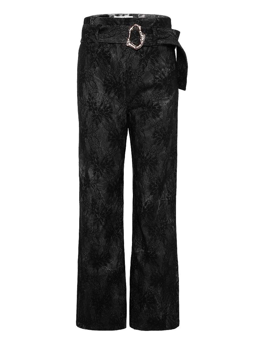 Ida Sjöstedt - SANDOVAL TROUSERS - hose mit geradem bein - black tie dye - 1