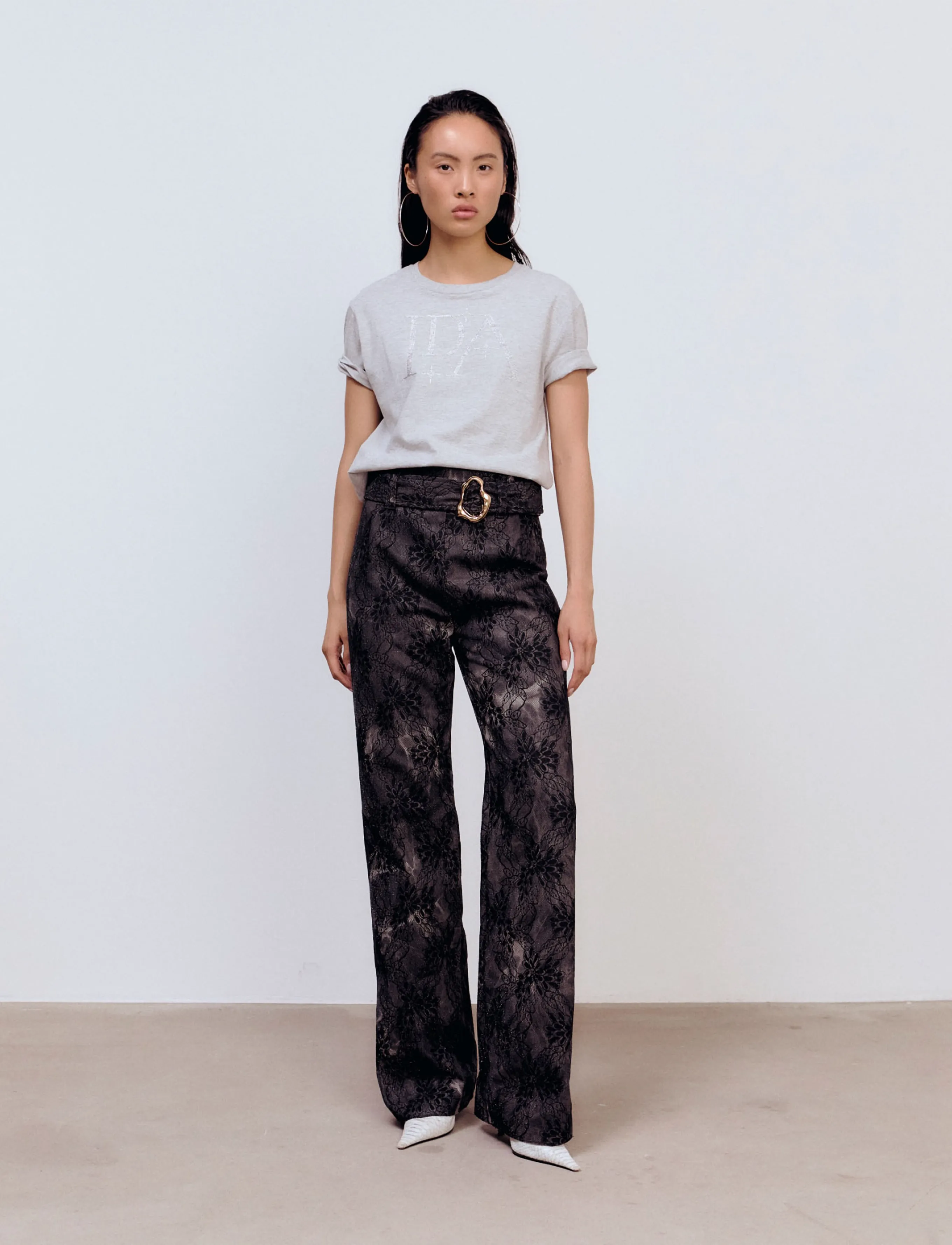 Ida Sjöstedt SANDOVAL TROUSERS - Modetrends - BLACK TIE DYE / black