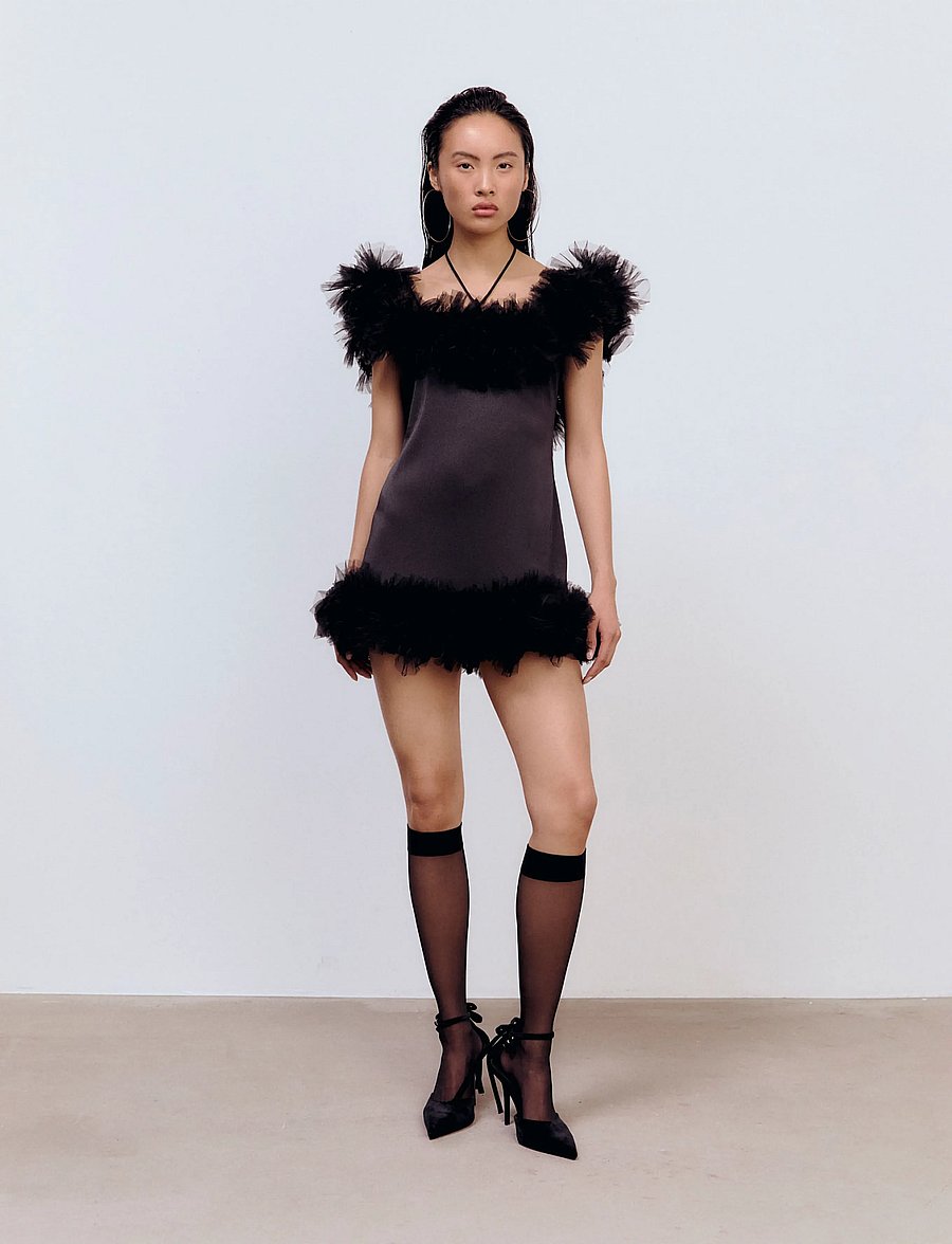 Ida Sjöstedt - DREW DRESS - festkjoler - black - 0