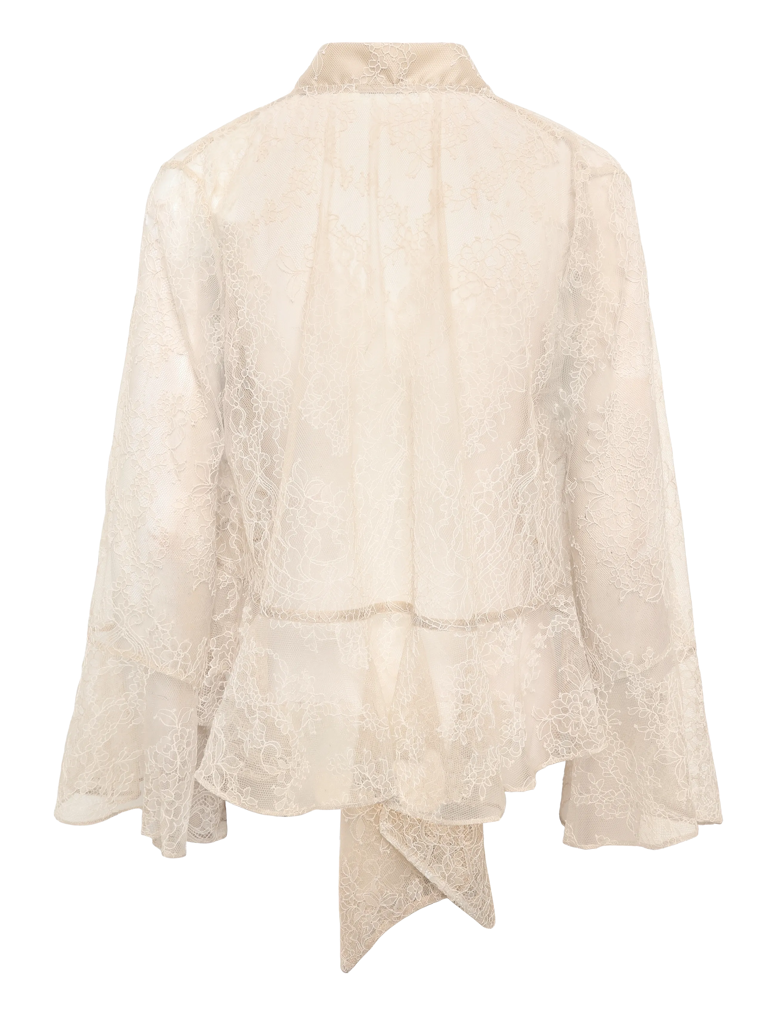 Ida Sjöstedt - ALLYSON BLOUSE - langärmelige blusen - light beige - 2