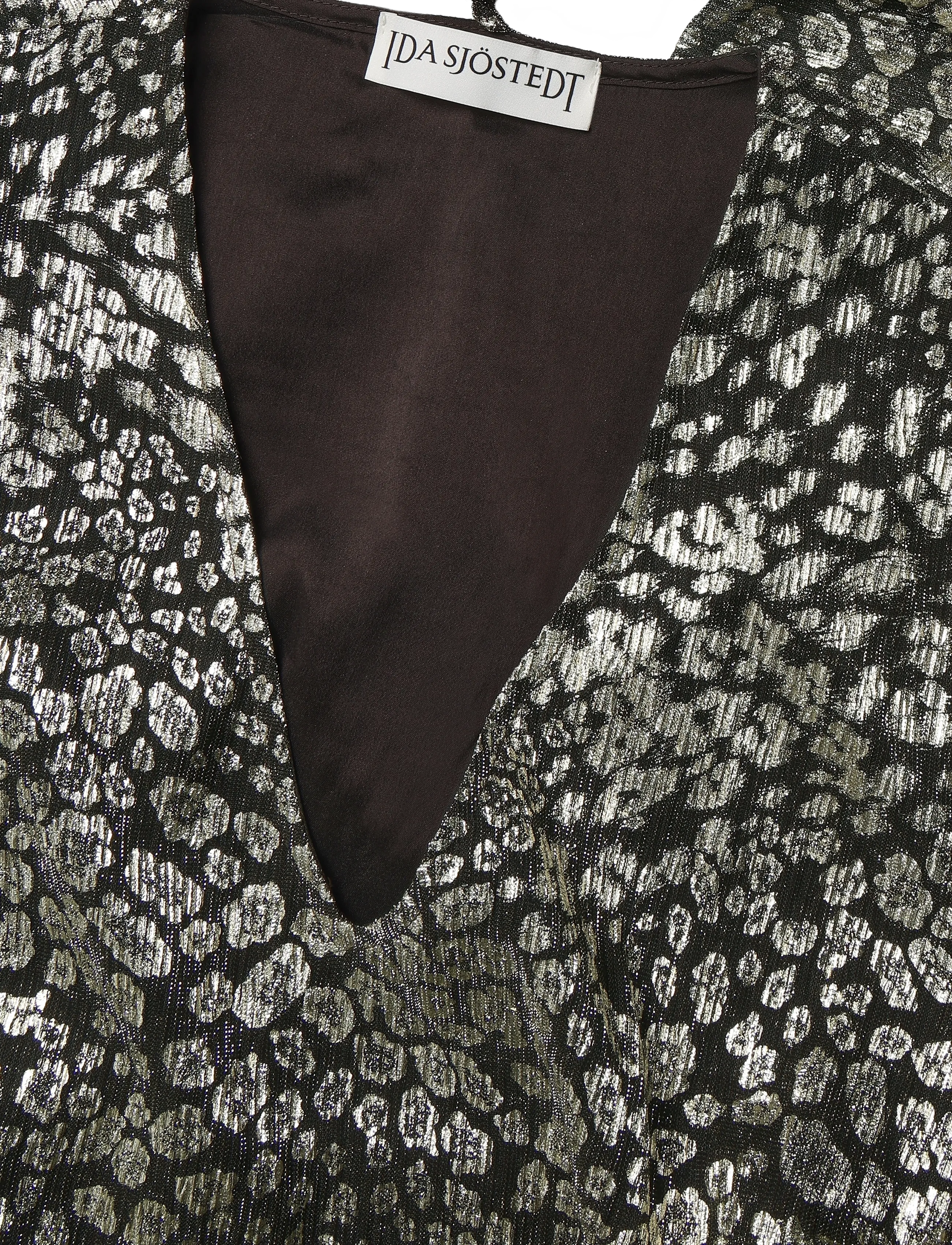 Ida Sjöstedt - MARIANNE DRESS - korta klänningar - gold brown shimmer - 3