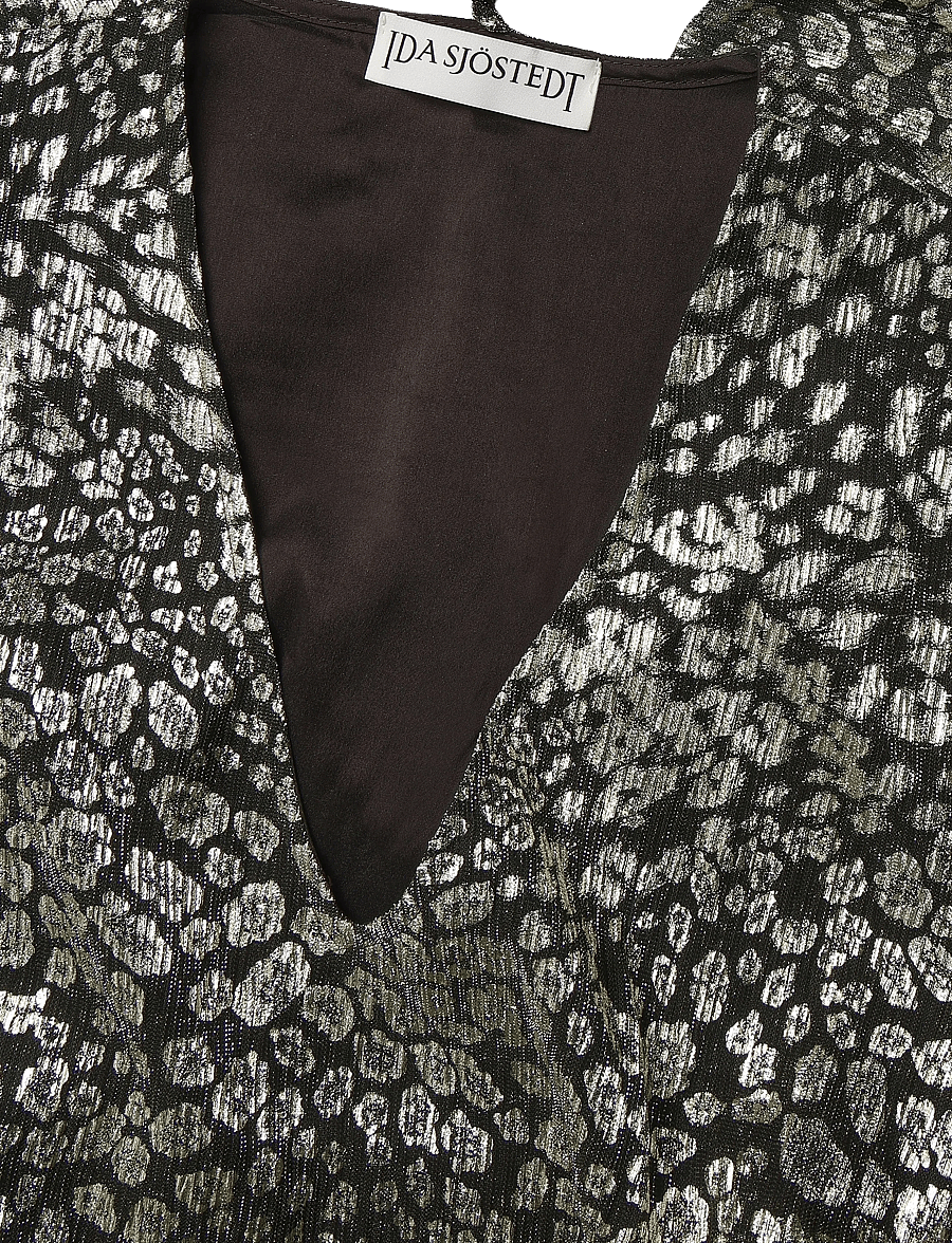 Ida Sjöstedt - MARIANNE DRESS - korta klänningar - gold brown shimmer - 3