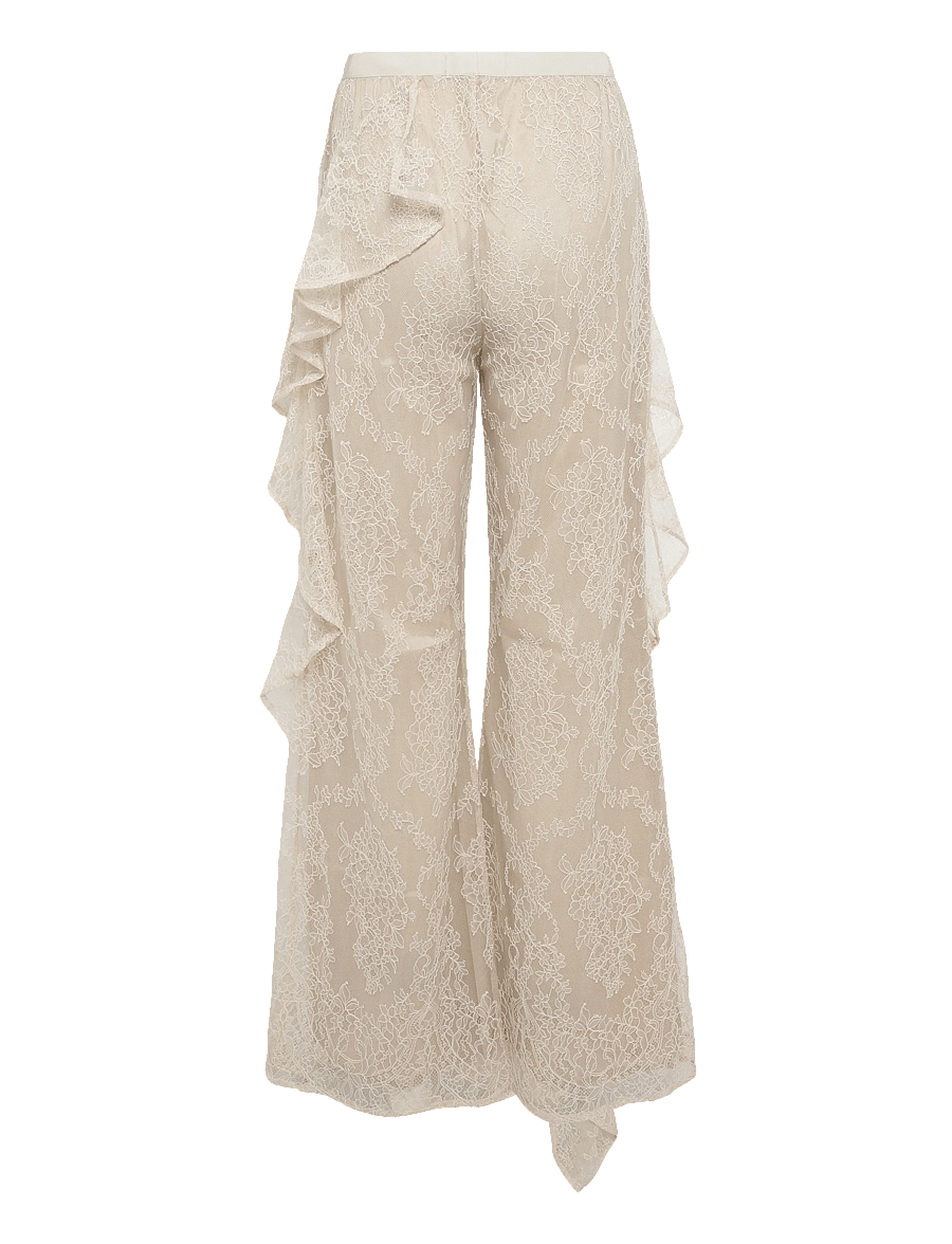 Ida Sjöstedt - ELIANA TROUSERS - vida byxor - light beige - 2