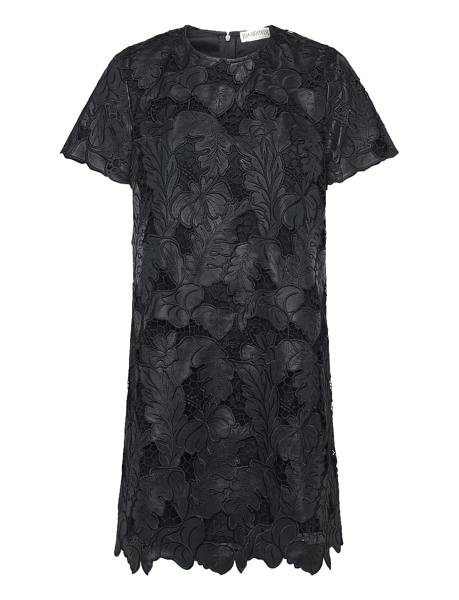 Ida Sjöstedt - LAVERNE DRESS - spetsklänningar - black - 1