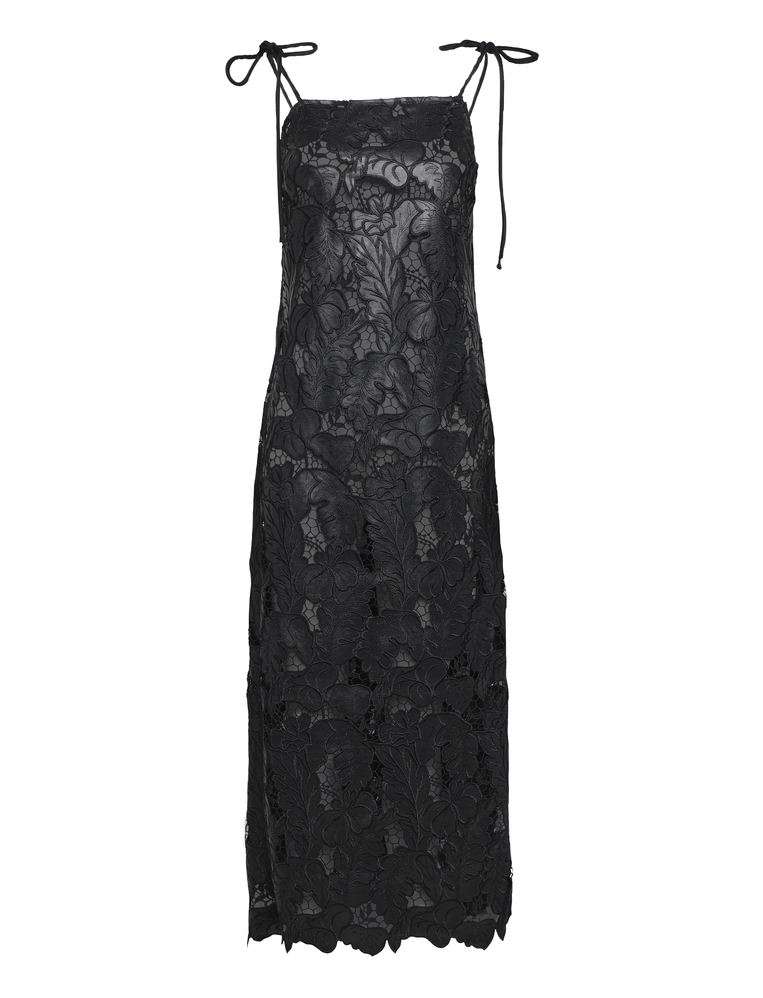 Ida Sjöstedt - VERA DRESS - spetsklänningar - black - 1