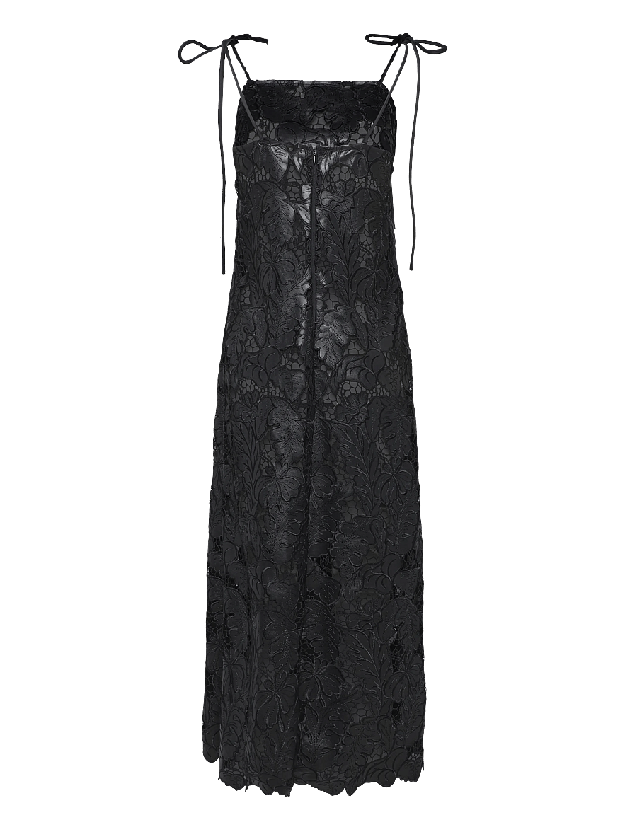 Ida Sjöstedt - VERA DRESS - spetsklänningar - black - 2