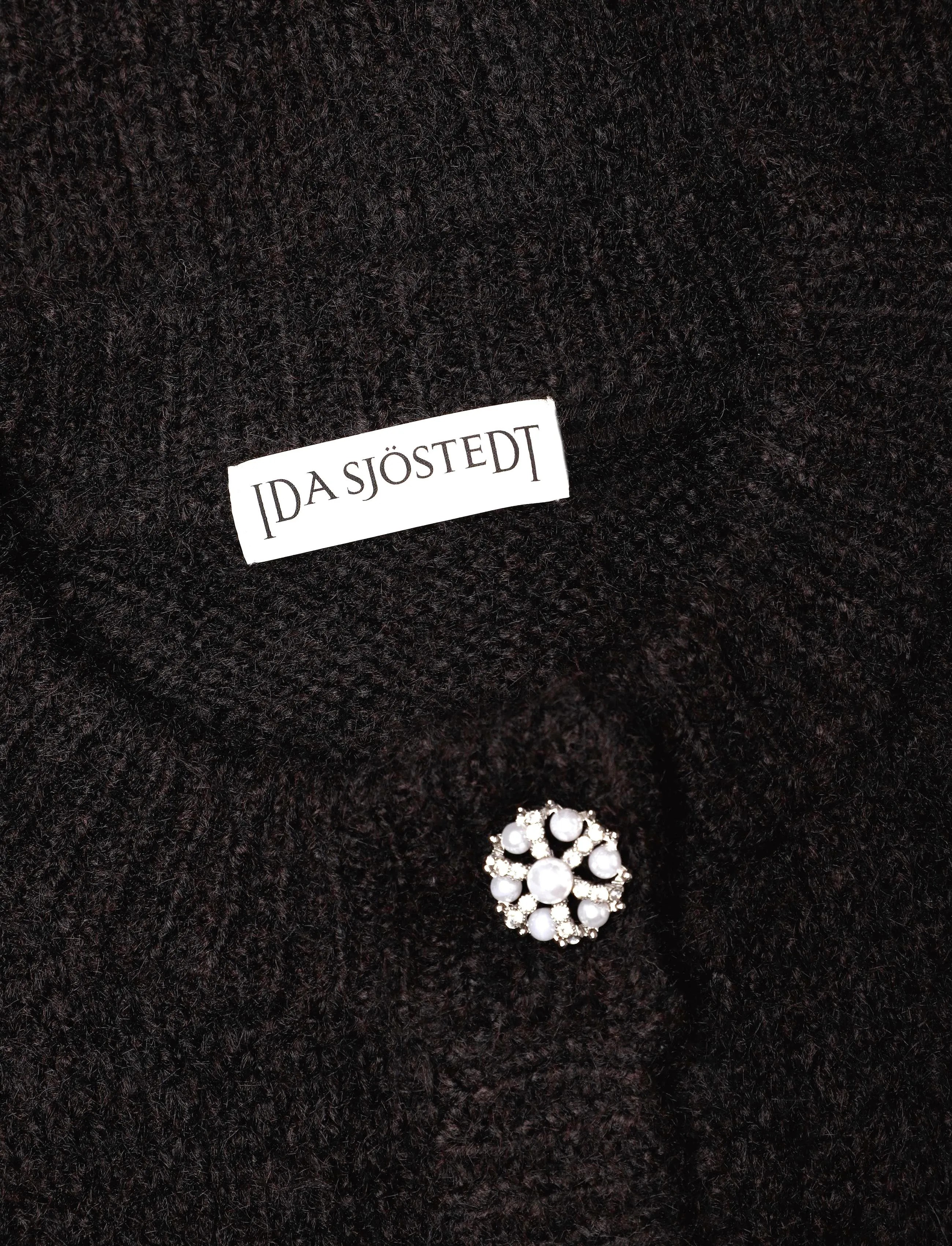 Ida Sjöstedt - JADEN CARDIGAN - strickjacken - brown black - 3