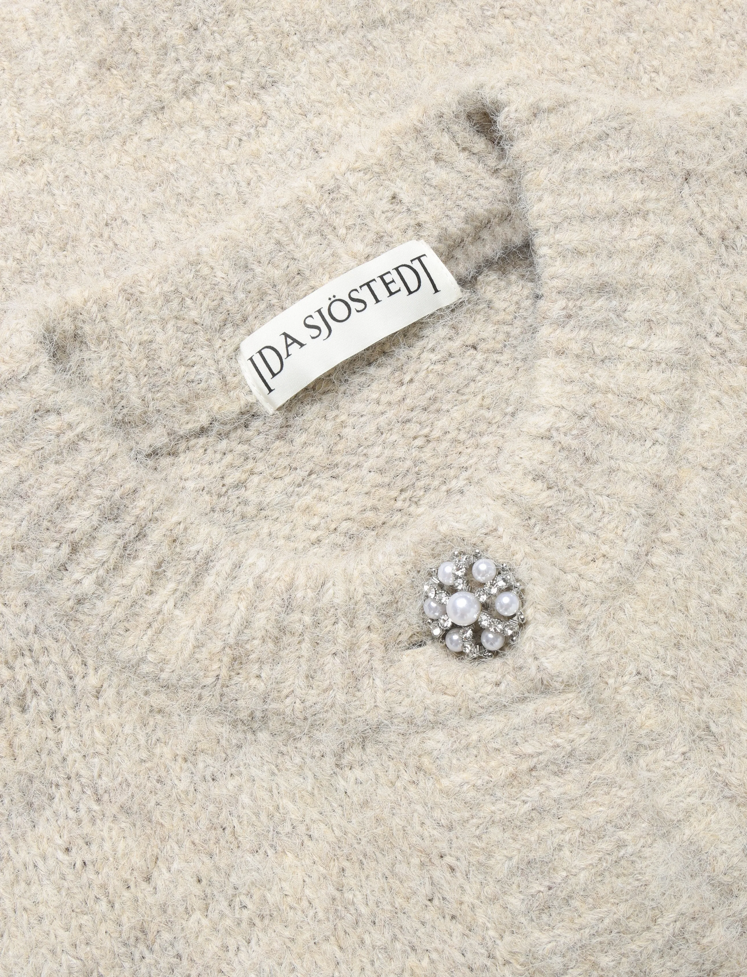 Ida Sjöstedt - JADEN CARDIGAN - kardiganid - light beige - 3