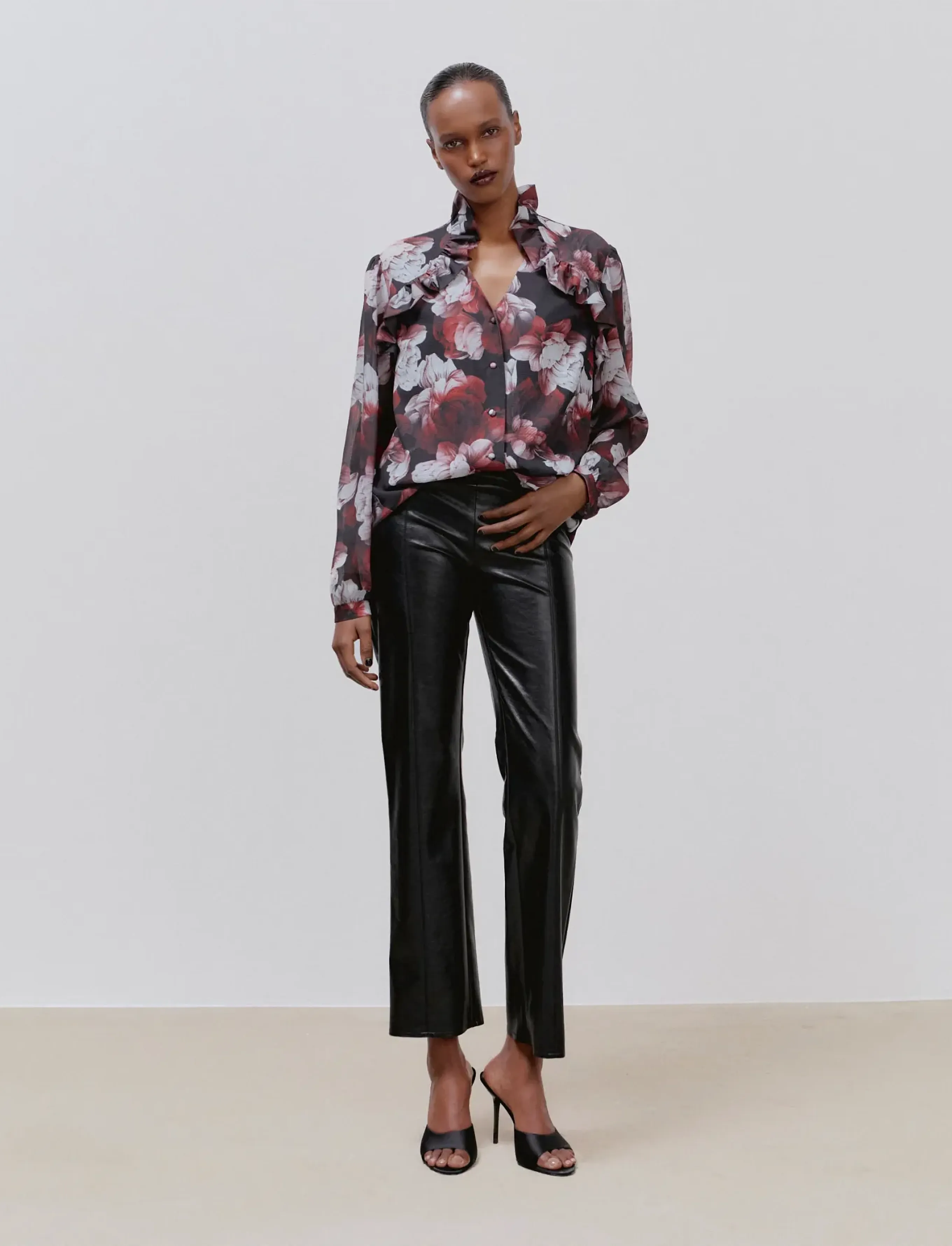 Ida Sjöstedt PHOENIX TROUSERS - Byxor - BLACK / black