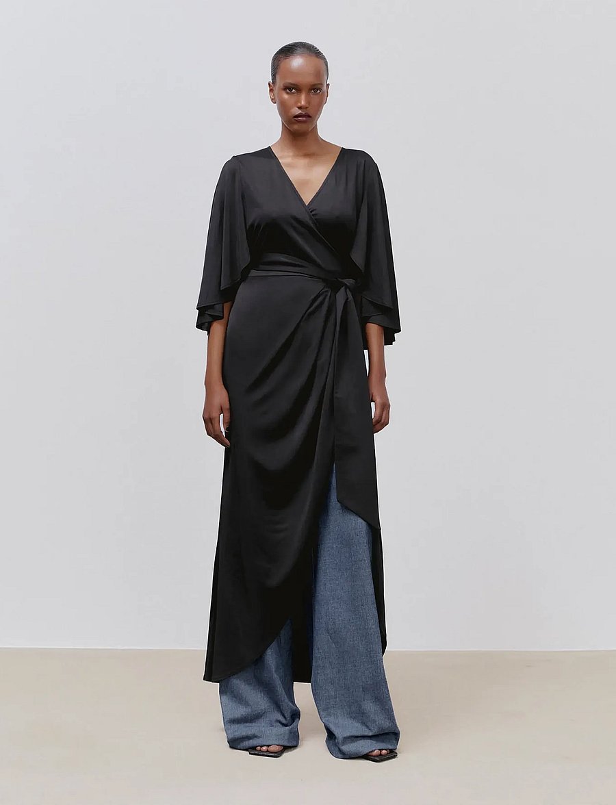 Ida Sjöstedt - CYNTHIA DRESS - Õhtukleidid - black - 0