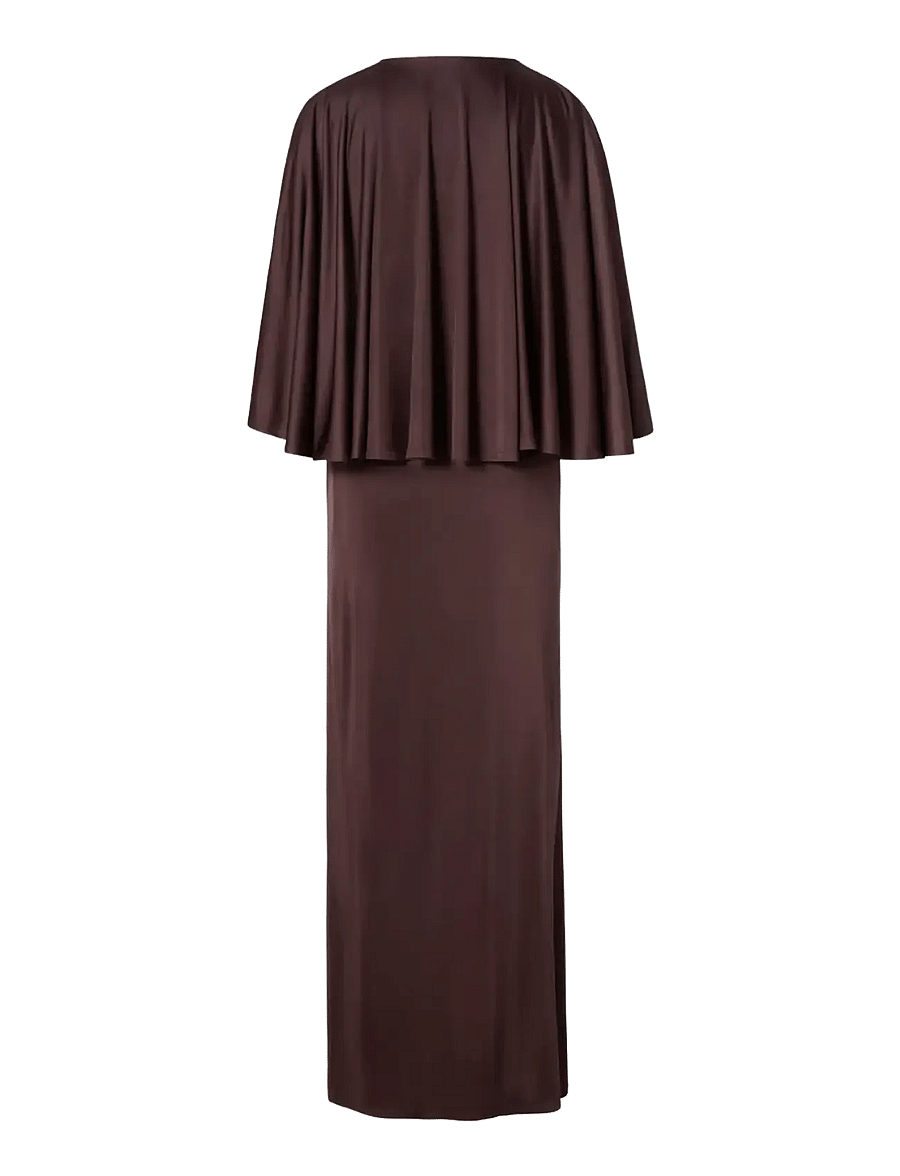 Ida Sjöstedt - CYNTHIA DRESS - Õhtukleidid - dark brown - 2