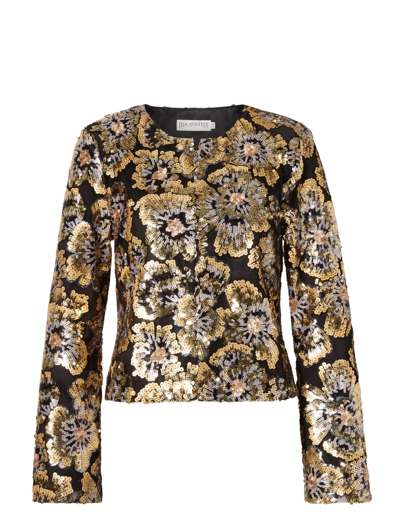 Ida Sjöstedt - TABITHA JACKET - leichte jacken - gold/black - 1