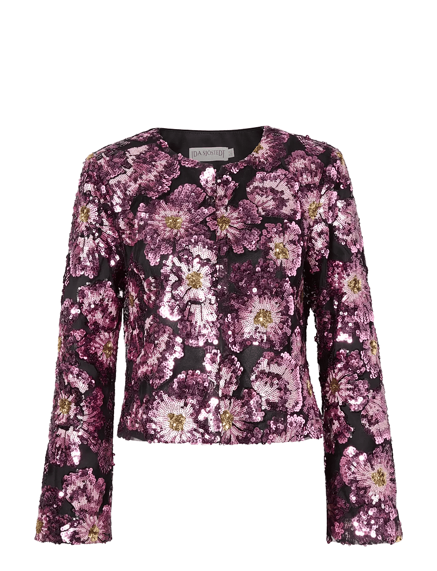 Ida Sjöstedt - TABITHA JACKET - tunna jackor - plum/black - 1