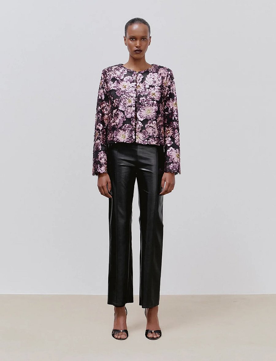 Ida Sjöstedt - TABITHA JACKET - tunna jackor - plum/black - 0