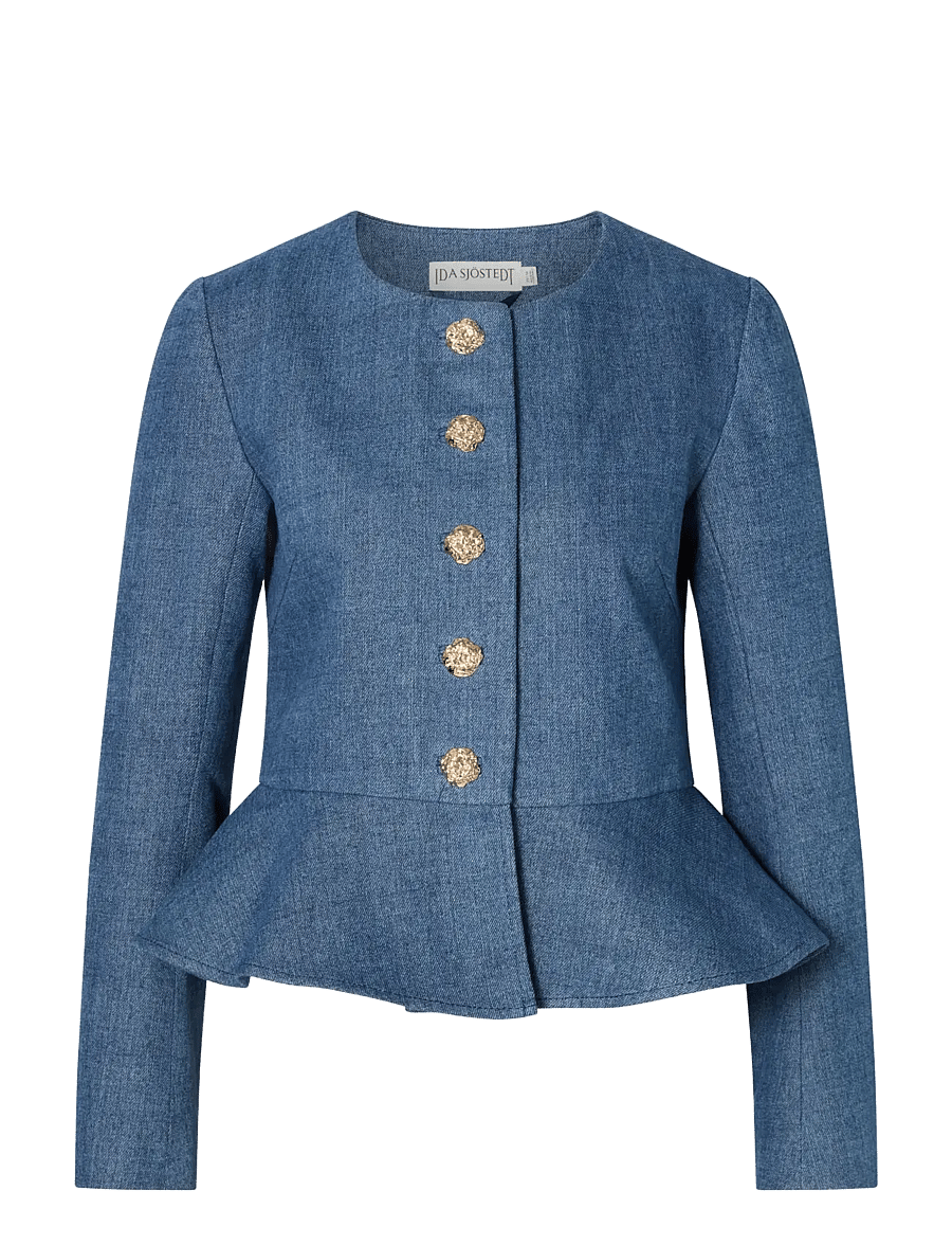 Ida Sjöstedt - EVIE JACKET - korte blazere - blue rinse - 1